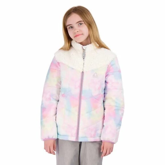 Gerry Girls Rouge Purple 3 in 1 Thick Puffy Jacket Set - Picture 5 of 16